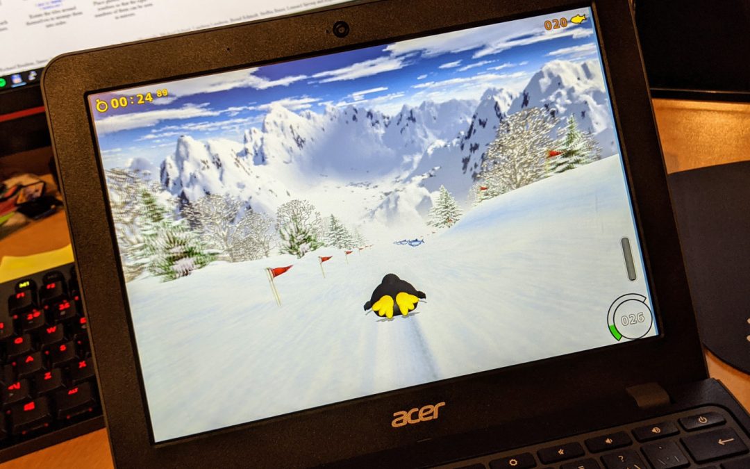 Chromebook + dataspill = ?